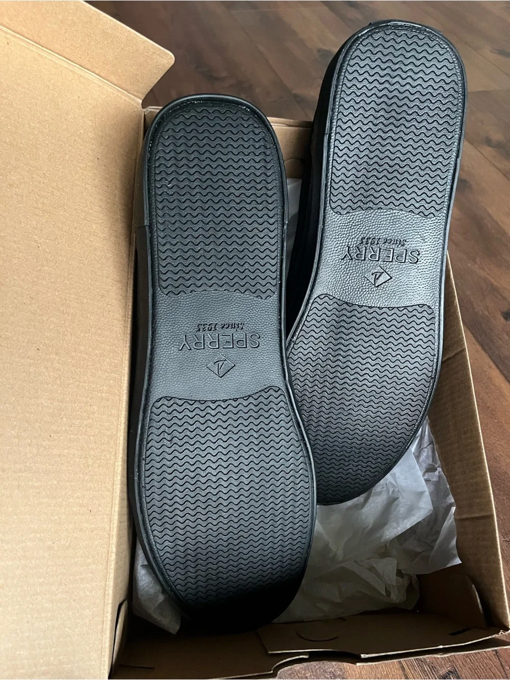 Brand New Sperry SC Striper II LTT - Black